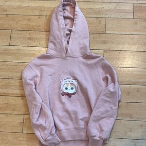 Uniqlo Pink Mofusan Hoodie 13yr Kid